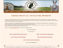 Tablet Screenshot of littlerasscalsminis.com